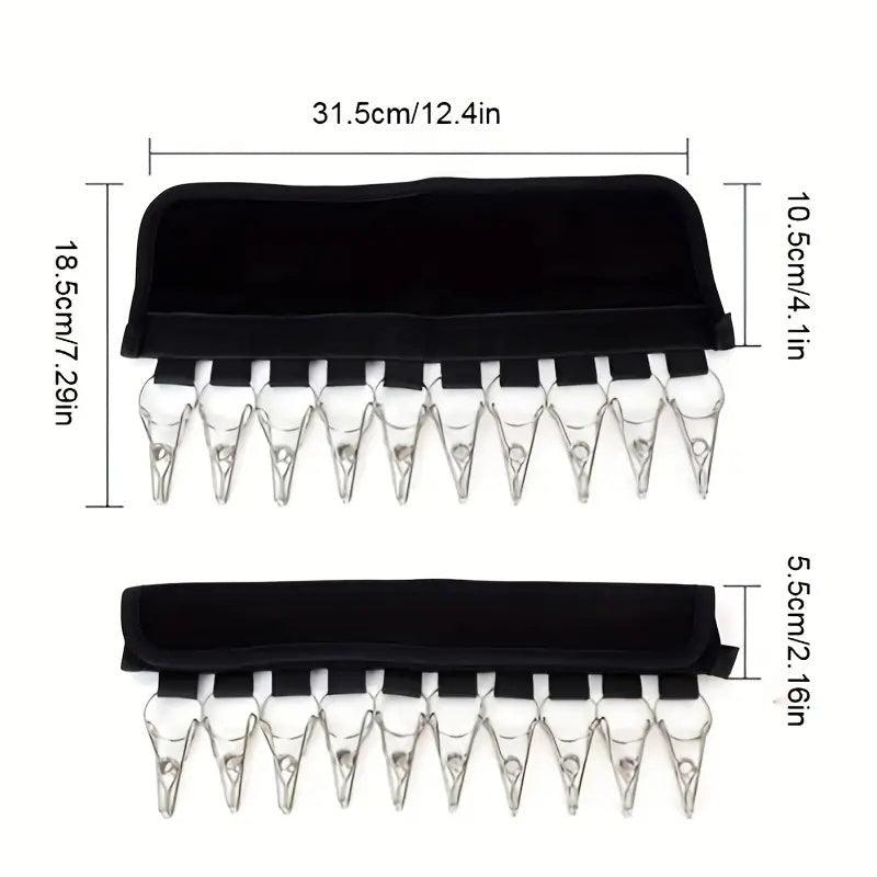 Portable Plastic Mesh Hanger Clip Adhesive Hat Clip Hat Storage Hanger