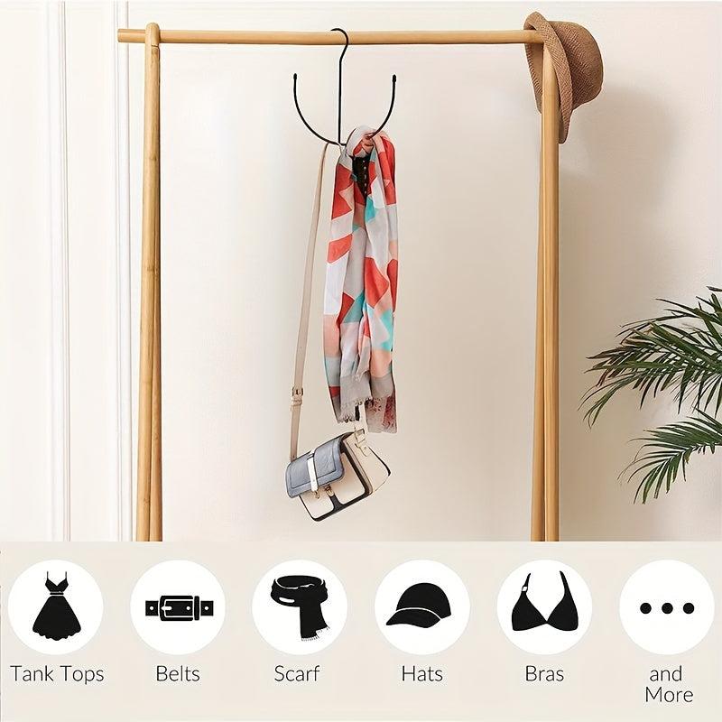 Large Capacity Belt Storage Hook Wardrobe Accessories Organizer