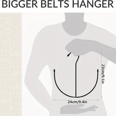 Large Capacity Belt Storage Hook Wardrobe Accessories Organizer