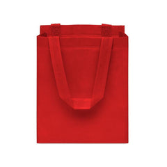12pcs Red Gift Bag Small Tote Bags With Handles Reusable Non woven Bags