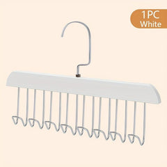 Rotating Retro Multifunctional 8 Hook Hanger Plastic Hanger