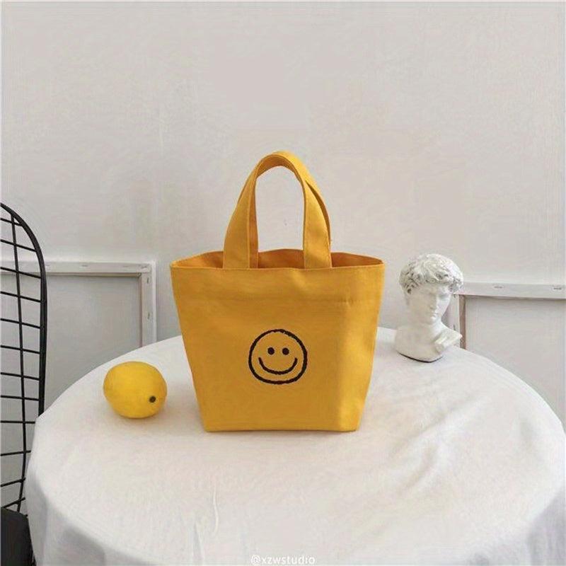 Funny Canvas Tote Bag for Women - Reusable Grocery Shopping Bag