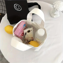 Funny Canvas Tote Bag for Women - Reusable Grocery Shopping Bag