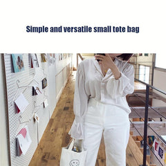 Funny Canvas Tote Bag for Women - Reusable Grocery Shopping Bag
