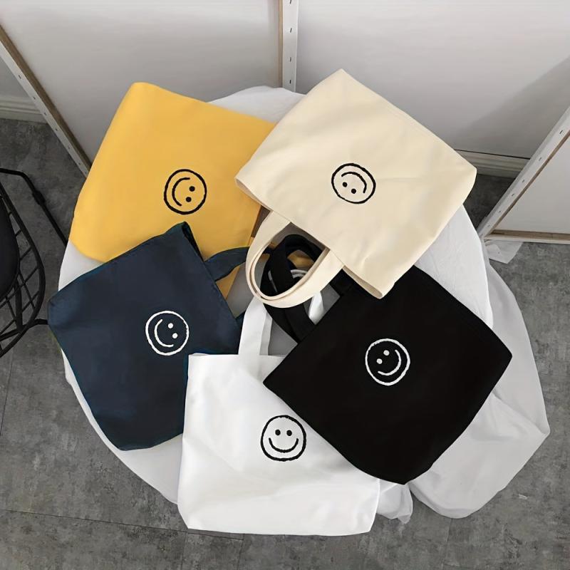 Funny Canvas Tote Bag for Women - Reusable Grocery Shopping Bag