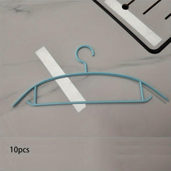 10pcs Wide Shoulder Non-slip Clothes Hanger