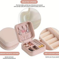 Ornaments Storage Bag Ring Necklace Earrings Box