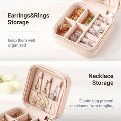 Ornaments Storage Bag Ring Necklace Earrings Box