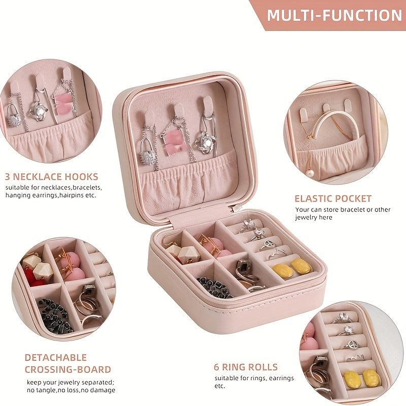 Ornaments Storage Bag Ring Necklace Earrings Box