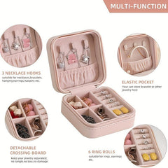 Ornaments Storage Bag Ring Necklace Earrings Box