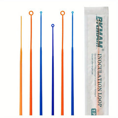 10pcs Disposable Inoculation Loop Sterile Sampling Rod Lab Supplies