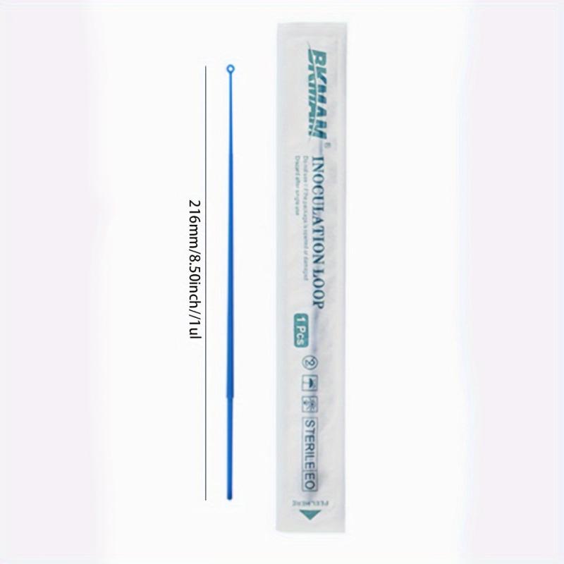 10pcs Disposable Inoculation Loop Sterile Sampling Rod Lab Supplies