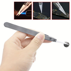 Ceramic Tweezers Heat Resistant Stainless Steel Hand Tools