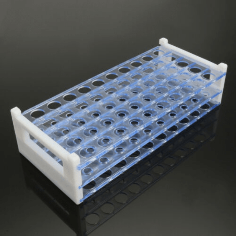 Plastic Test Tube Stand Bracket Rack 40 50 Hole Lab Supplies