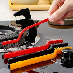 3pcs Brass Stainless Steel Wire Brush Set For Rust Dirt Removal Gas Stove