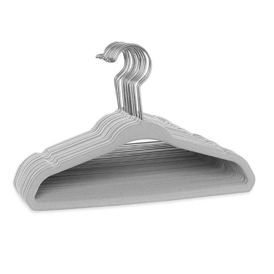 5 Baby Non Slip Velvet Hangers with 360 Swivel Hooks