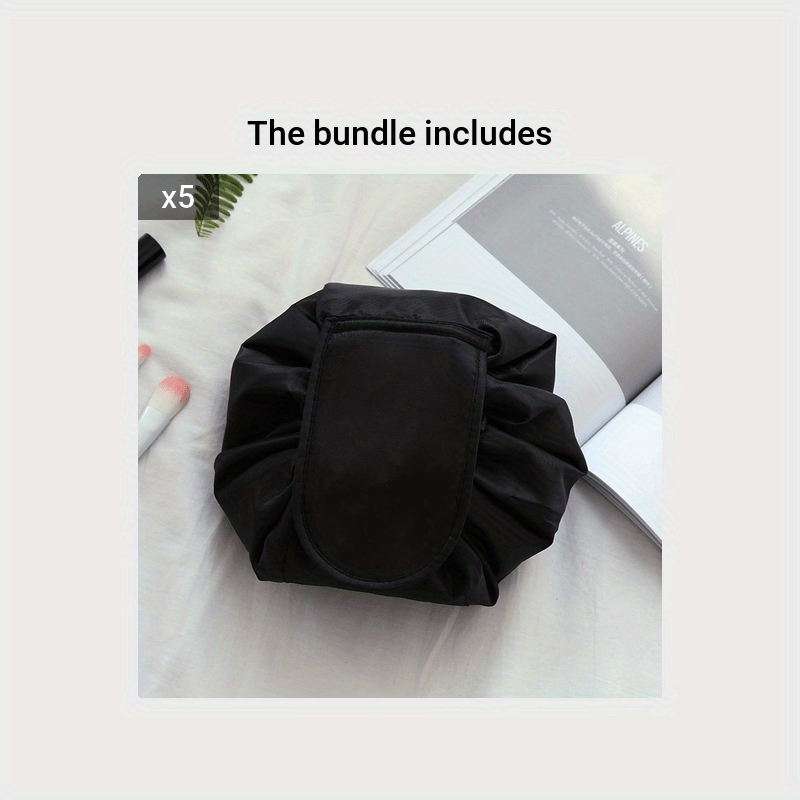 Travel Drawstring Makeup Bag Portable Storage Bag