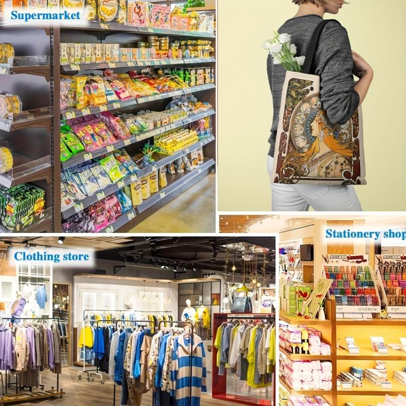 Musa Series Digital Printed Canvas Bag Convertible Tote Bag Retro Canvas