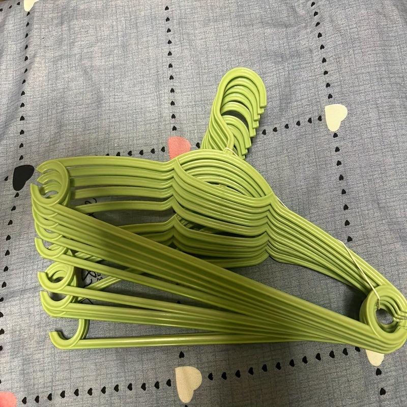 10pcs Non Slip Hanger Closet Organizer Hangers For Clothes