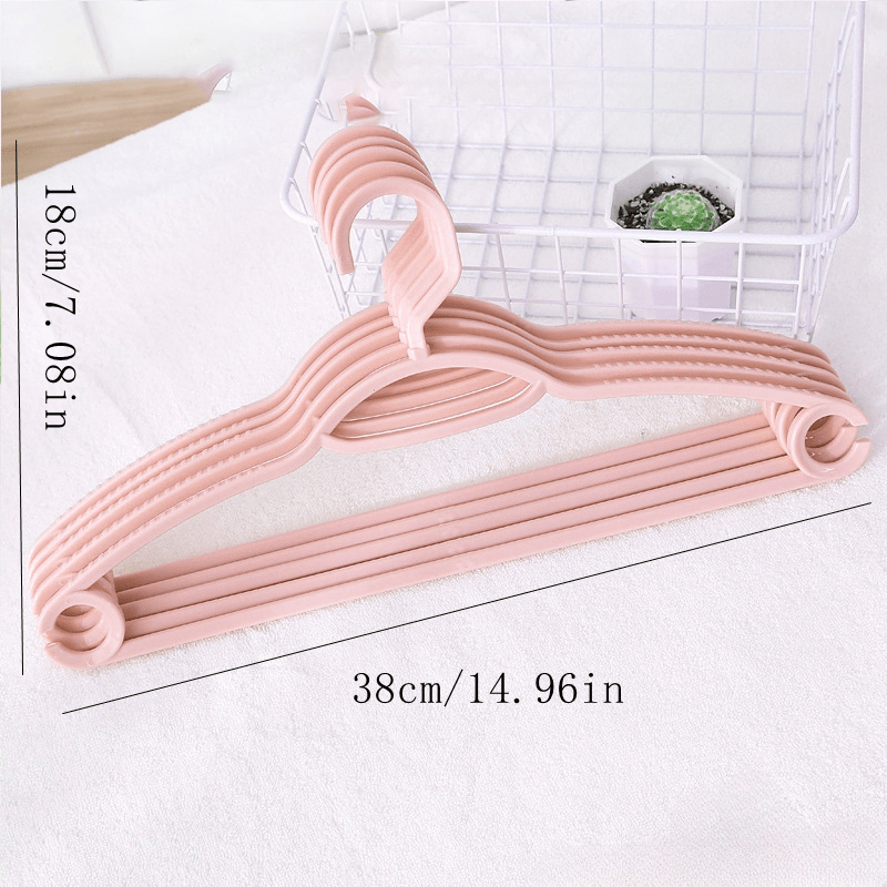 10pcs Non Slip Hanger Closet Organizer Hangers For Clothes