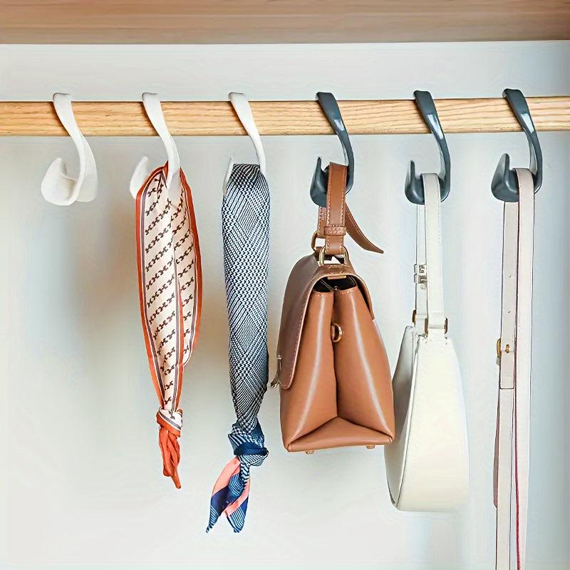 3pcs Bag Organizer Wardrobe Arched Hat Holder Tie Hanging Storage Rack