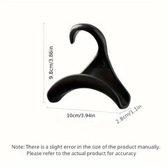 3pcs Bag Organizer Wardrobe Arched Hat Holder Tie Hanging Storage Rack