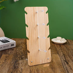Log Eye Display Stand for Jewelry Storage