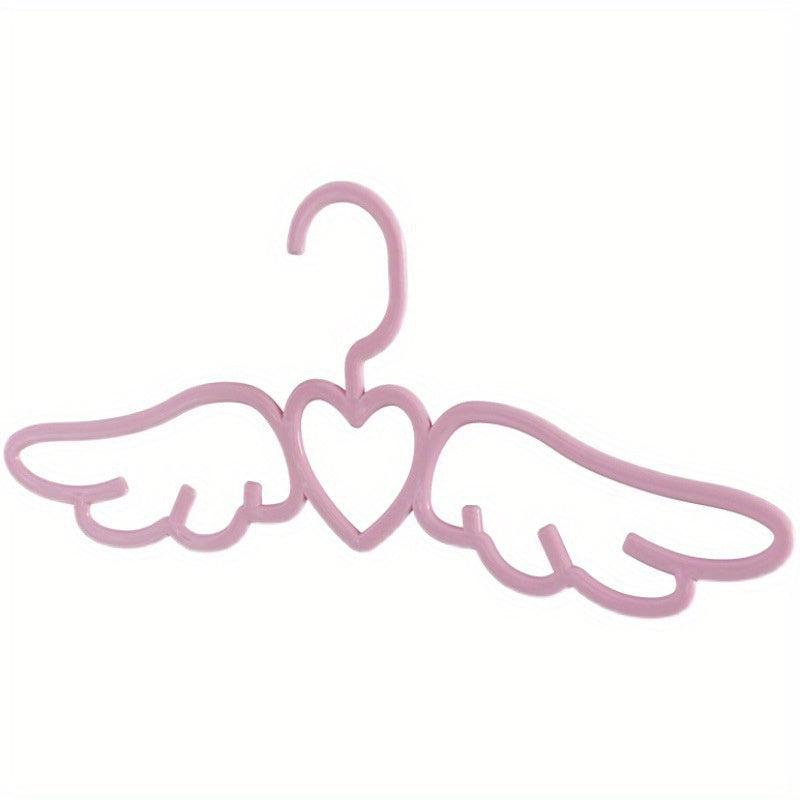 10pcs Angel Wings Clothes Hanger Wardrobe Organizer For Clothes Girl Hangers