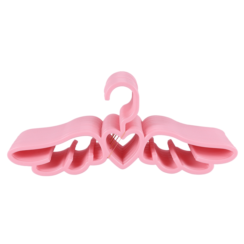10pcs Angel Wings Clothes Hanger Wardrobe Organizer For Clothes Girl Hangers