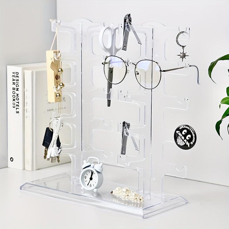 10 Pairs Detachable Glasses Display Stand Sunglasses Organize Rack
