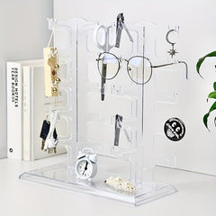 10 Pairs Detachable Glasses Display Stand Sunglasses Organize Rack
