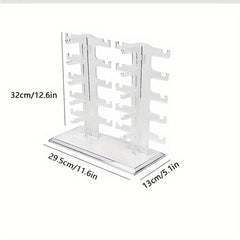 10 Pairs Detachable Glasses Display Stand Sunglasses Organize Rack