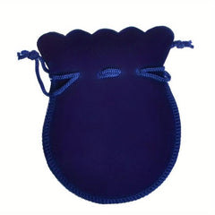 10pcs Small Velvet Jewelry Drawstring Bag - Wedding Gift Candy Bag