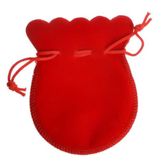 10pcs Small Velvet Jewelry Drawstring Bag - Wedding Gift Candy Bag