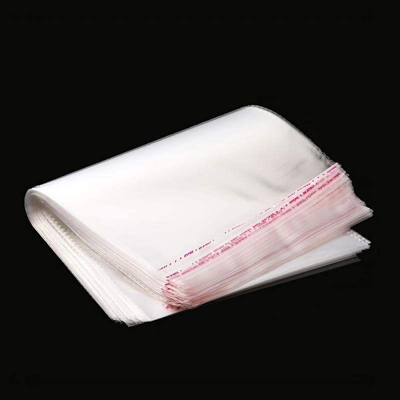100pcs Self adhesive OPP Transparent Clothing Packaging Bag