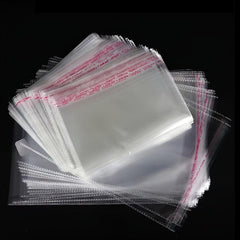 100pcs Self adhesive OPP Transparent Clothing Packaging Bag
