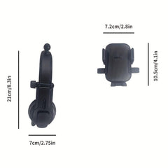 Adjustable Car Vent Phone Mount - Secure with Swivel Hook - Thick Case Friendly
