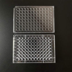 96-Well Flat Bottom Tissue Culture Plate Clear Petri Dish Lab