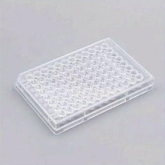 96-Well Flat Bottom Tissue Culture Plate Clear Petri Dish Lab