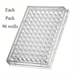 96-Well Flat Bottom Tissue Culture Plate Clear Petri Dish Lab