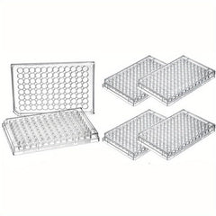 96-Well Flat Bottom Tissue Culture Plate Clear Petri Dish Lab