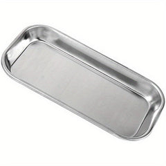 201 Stainless Steel Tray For Lab Instrument Supplies Tattoo Tool