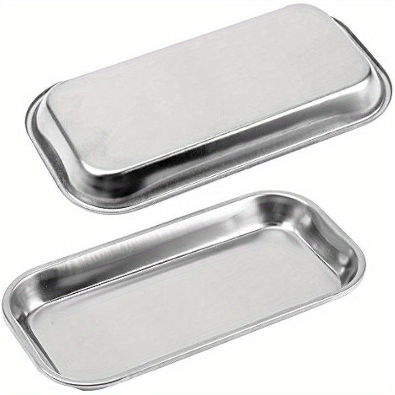 201 Stainless Steel Tray For Lab Instrument Supplies Tattoo Tool