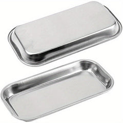 201 Stainless Steel Tray For Lab Instrument Supplies Tattoo Tool