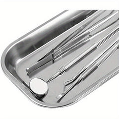 201 Stainless Steel Tray For Lab Instrument Supplies Tattoo Tool