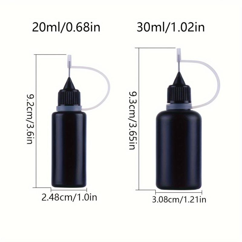 10pcs Precision Needle Dispenser Bottles 20ml 30ml