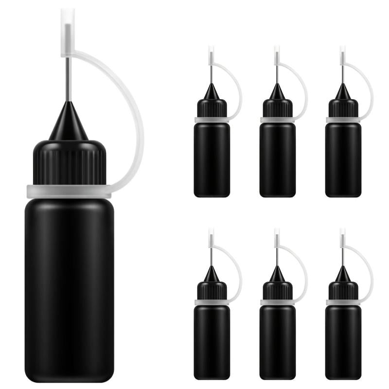 10pcs Precision Needle Dispenser Bottles 20ml 30ml