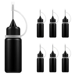 10pcs Precision Needle Dispenser Bottles 20ml 30ml