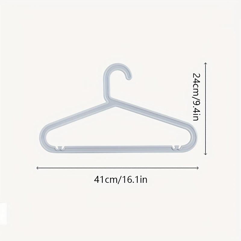 10pcs Creative Ultra thin Clothes Hanger - Space saving Wardrobe Storage Hanger