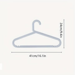 10pcs Creative Ultra thin Clothes Hanger - Space saving Wardrobe Storage Hanger